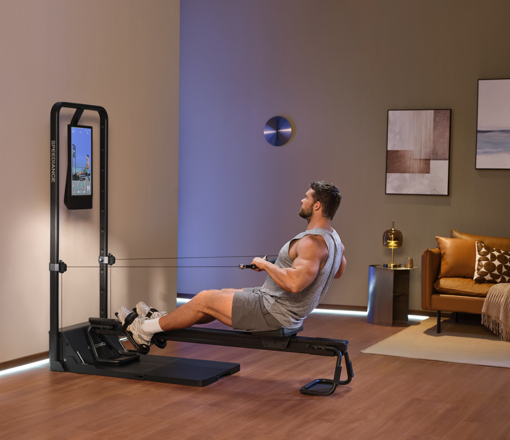 Adjustable Rowing Bench Speediance Rowing Bench Distance Challenge: Rowing 50,000 Metres in a ...