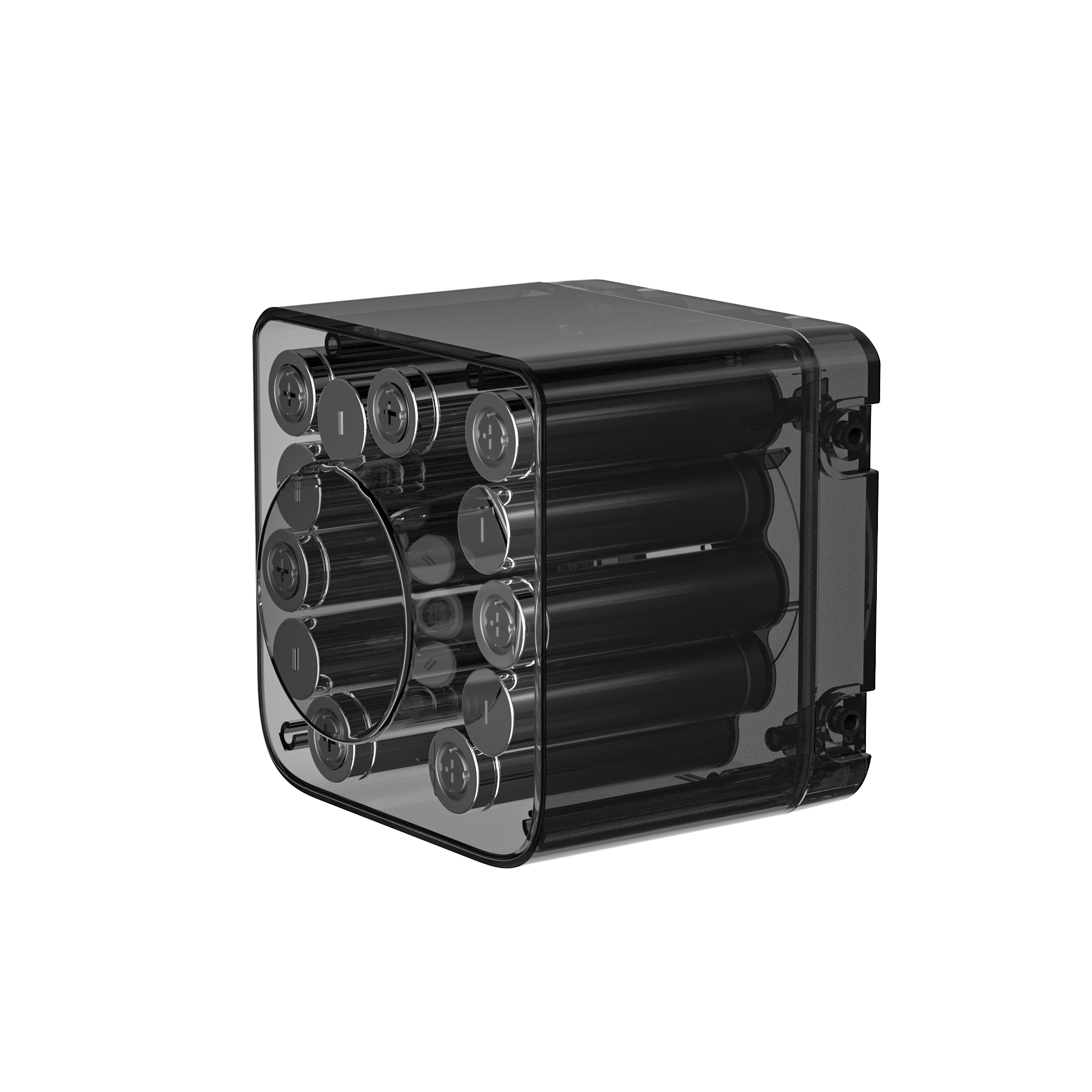 Cutaway view of the Gym Nano battery pack with its cylindrical cells