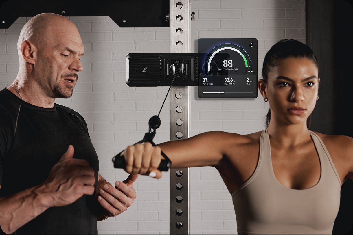 Gym Nano Feedback Assessment in a training room